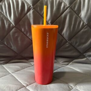 NWT Starbucks Venti Metal Ombré Cup